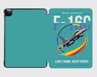 Thumbnail for F-16C Fighting Falcon design on turquoise ipad tablet case