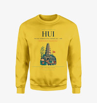 Thumbnail for Phu Bai International Airport (HUI) design on yellow sweatshirt