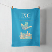 Thumbnail for Shaheed Bhagat Singh International Airport (IXC) design on turquoise towel