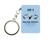 Thumbnail for DJI Air 3 Key Chain design on light blue key chain