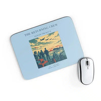 Thumbnail for VINTAGE G4519 - The Returning Crew - Designed Mouse Pads design on lightblue rectangle