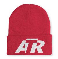Thumbnail for ATR & Text Embroidered Beanie - view 9