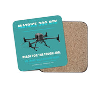 Thumbnail for DJI Matrice 300 RTK design on turquoise 1 piece coaster