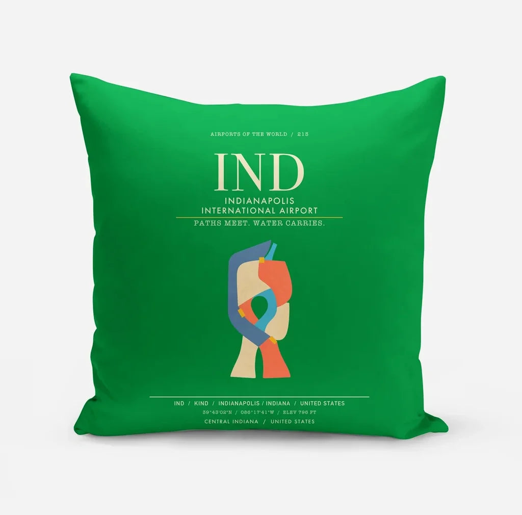 Indianapolis International Airport IND - Green