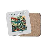 Thumbnail for The Airmail Run - Designed Coasters design on light gray 1-piece