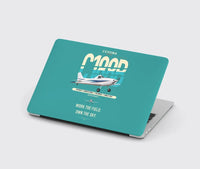 Thumbnail for Cessna A188B AgTruck design on turquoise MacBook case