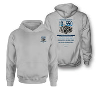 Thumbnail for IO-550 design on light gray hoodie