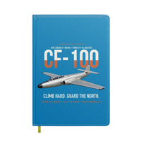 Thumbnail for Avro Canada CF-100 Mk5 Canuck Northern All Weather Interceptor design on turquoise notebook