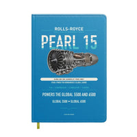 Thumbnail for PEARL 15 design on turquoise notebook