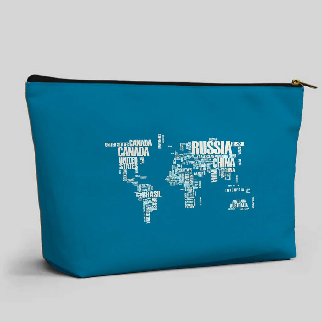 World Map Zipper Pouch - view 9