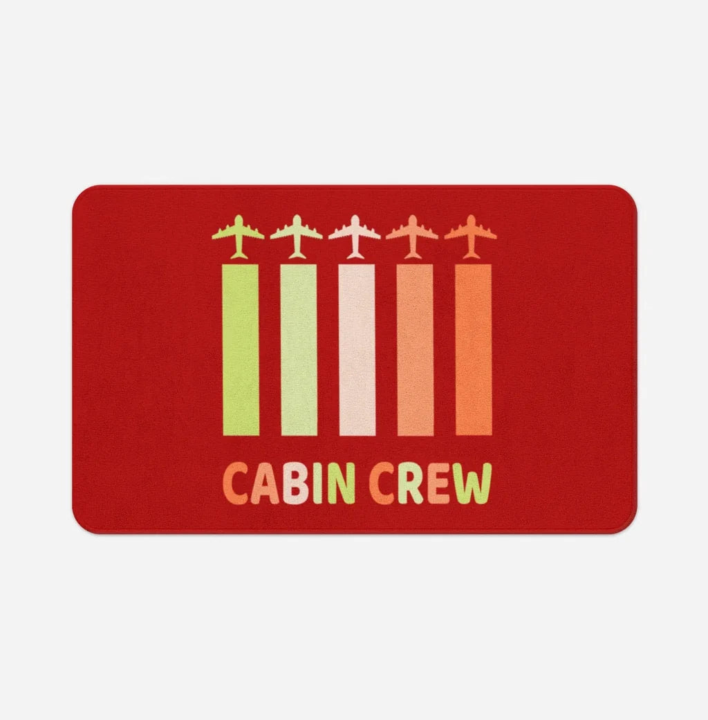 Colourful Cabin Crew Bath Mat - view 9
