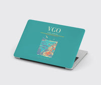 Thumbnail for Vigo Airport (VGO) design on turquoise MacBook case