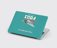 Thumbnail for Eurofighter Typhoon FGR4 design on turquoise MacBook case