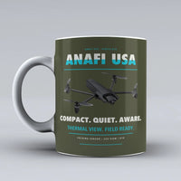 Thumbnail for ANAFI USA Mug design on green army parrot