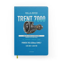 Thumbnail for TRENT 7000 design on turquoise notebook