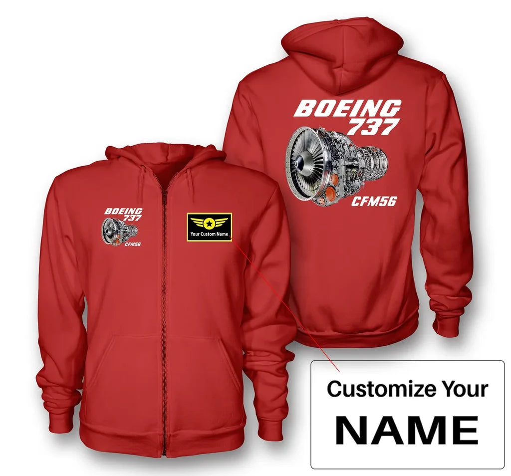 Customisable Boeing 737 Hoodie - view 9