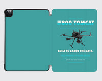 Thumbnail for Inspired Flight IF800 Tomcat design on turquoise ipad tablet case