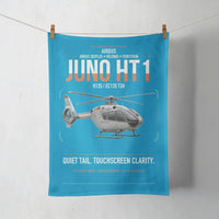 Thumbnail for Airbus H135 Juno HT1 design on turquoise towel