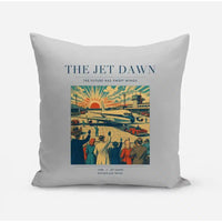 Thumbnail for VINTAGE G4113 - The Jet Dawn - Designed Pillows design on lightgray