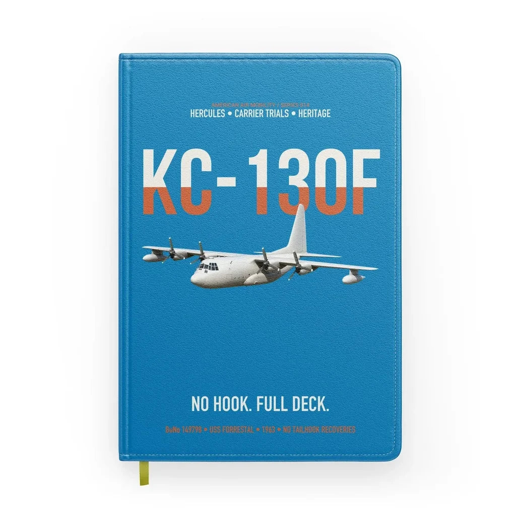 KC-130F BuNo 149798 design on turquoise notebook