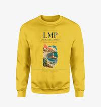Thumbnail for Lampedusa Airport (LMP) design on yellow sweatshirt