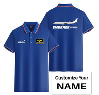 Thumbnail for Customisable Embraer Polo Shirt - view 9