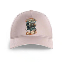 Thumbnail for Precision Keeps The Sky Moving design on pink printed hat