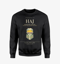 Thumbnail for Hannover Airport HAJ Sweatshirt - Black