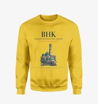 Thumbnail for Bukhara International Airport BHK Sweatshirt - Yellow