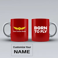 Thumbnail for Customisable Born to Fly Mug - view 9