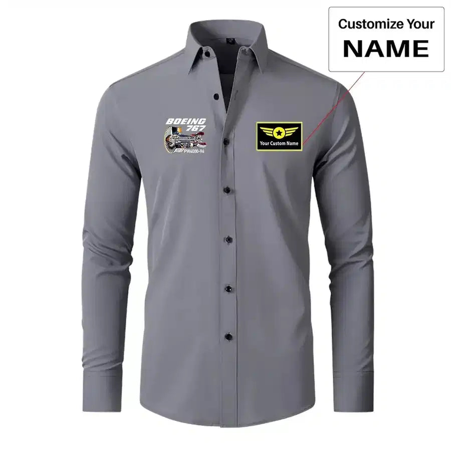 Customisable Boeing 767 Shirt - view 9