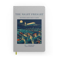 Thumbnail for VINTAGE G4111 - The Night Freight - Designed Notebooks design on lightgray