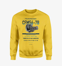 Thumbnail for CFM56-7B design on yellow sweatshirt