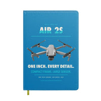 Thumbnail for DJI Air 2S design on turquoise notebook