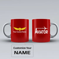 Thumbnail for Customisable Aviator Mug - view 9