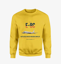 Thumbnail for E-8C Joint STARS design on yellow sweatshirt
