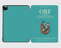Thumbnail for Norfolk International Airport (ORF) design on turquoise ipad tablet case