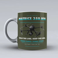 Thumbnail for Matrice 350 RTK Mug design on green army dji