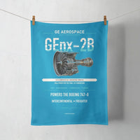 Thumbnail for GEnx-2B design on turquoise towel