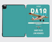 Thumbnail for Piper PA-18 Super Cub design on turquoise ipad tablet case
