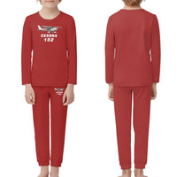 Thumbnail for The Cessna 152 children pajamas - Red