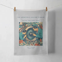 Thumbnail for VINTAGE G4470 - The Apprentice And The Turbine - Designed Towels design on lightgray
