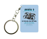 Thumbnail for DJI Avata 2 Key Chain design on light blue key chain
