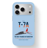 Thumbnail for T-7A Red Hawk design on light blue magsafe iphone case, for iPhone 17 Pro