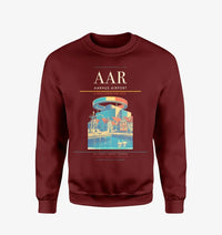 Thumbnail for Aarhus Airport AAR Sweatshirt - Wine Red