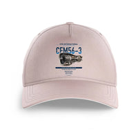 Thumbnail for CFM56-3 design on pink printed hat