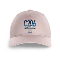 Thumbnail for Cessna 206 Stationair design on pink printed hat