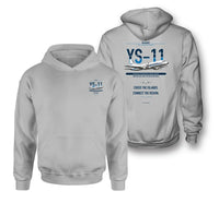 Thumbnail for NAMC YS-11A design on light gray hoodie