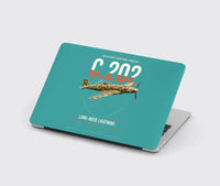 Thumbnail for Macchi C.202 Folgore design on turquoise MacBook case
