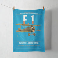 Thumbnail for Sopwith Camel F.1 design on turquoise towel